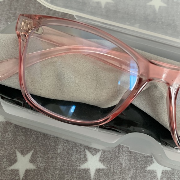 Pink Computer Glasses - Picture 2 of 4